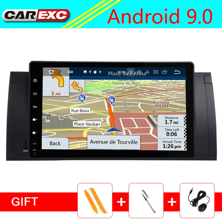 9 дюймов Android 0 четырехъядерный автомобильный Радио плеер мультимедиа для