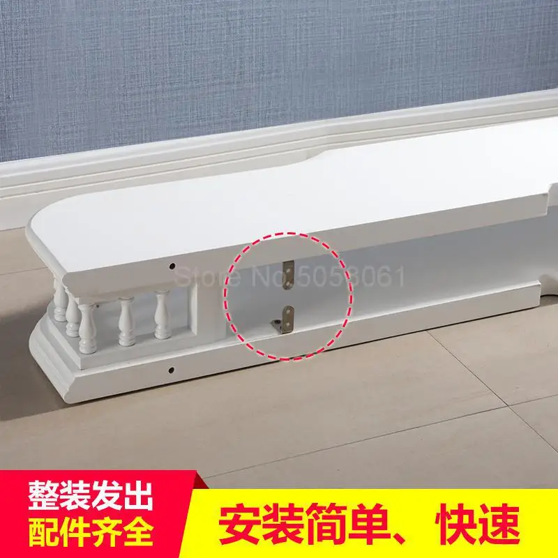 Экологически чистая настенная подвесная ТВ-тумба в средиземноморском стиле