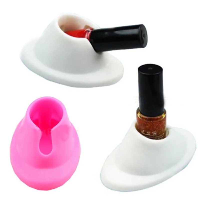 1 шт. лак для ногтей Наклонный Держатель маникюрные инструменты полировки УФ-гель