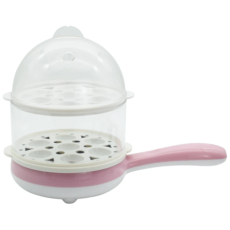 Двухслойная яйцеварка сковорода с антипригарным покрытием электрическая