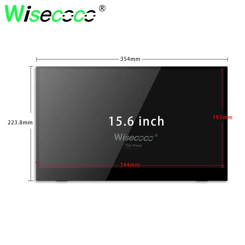 

wisecoco 15.6 inch portable monitor mini HDMI type-c 1920*1080 HD super thin IPS touch screen display
