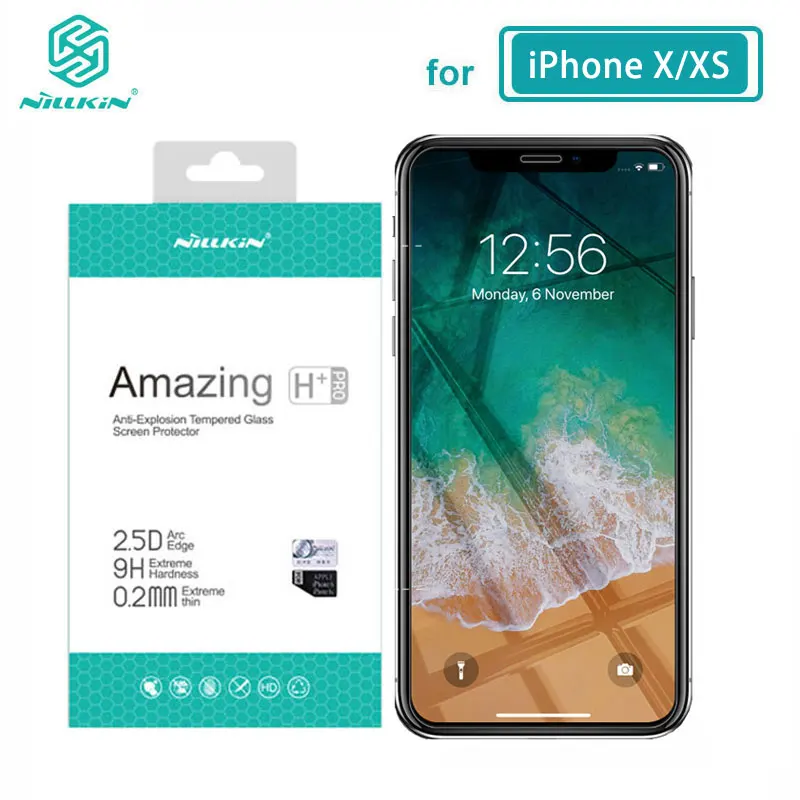 Для iPhone 12 Pro стекло Nillkin H+Pro закаленное для 11 Max Mini 8 7 Plus X XS XR Защитная пленка