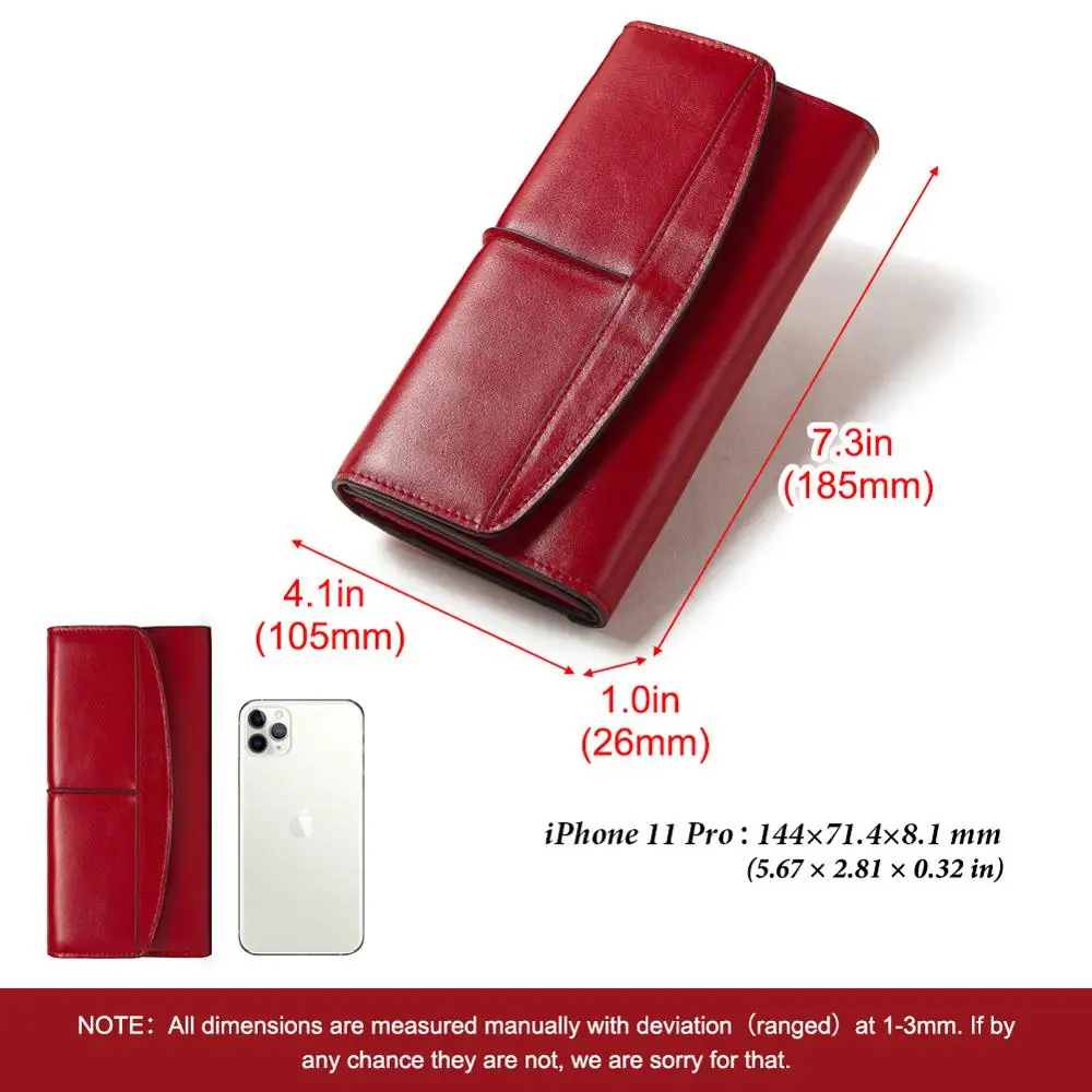 KAVIS женский длинный кошелек женские кошельки с несколькими отделениями Дамский