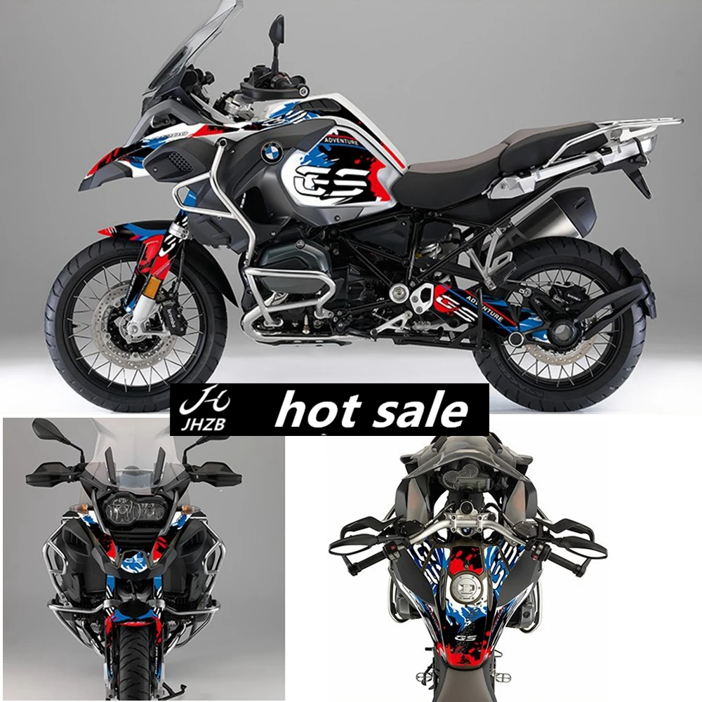 

Мотоциклетная наклейка R1200gs 1250adv 13-19, Модифицированная наклейка с изображением водяных птиц, водонепроницаемая Светоотражающая Защитная пл...