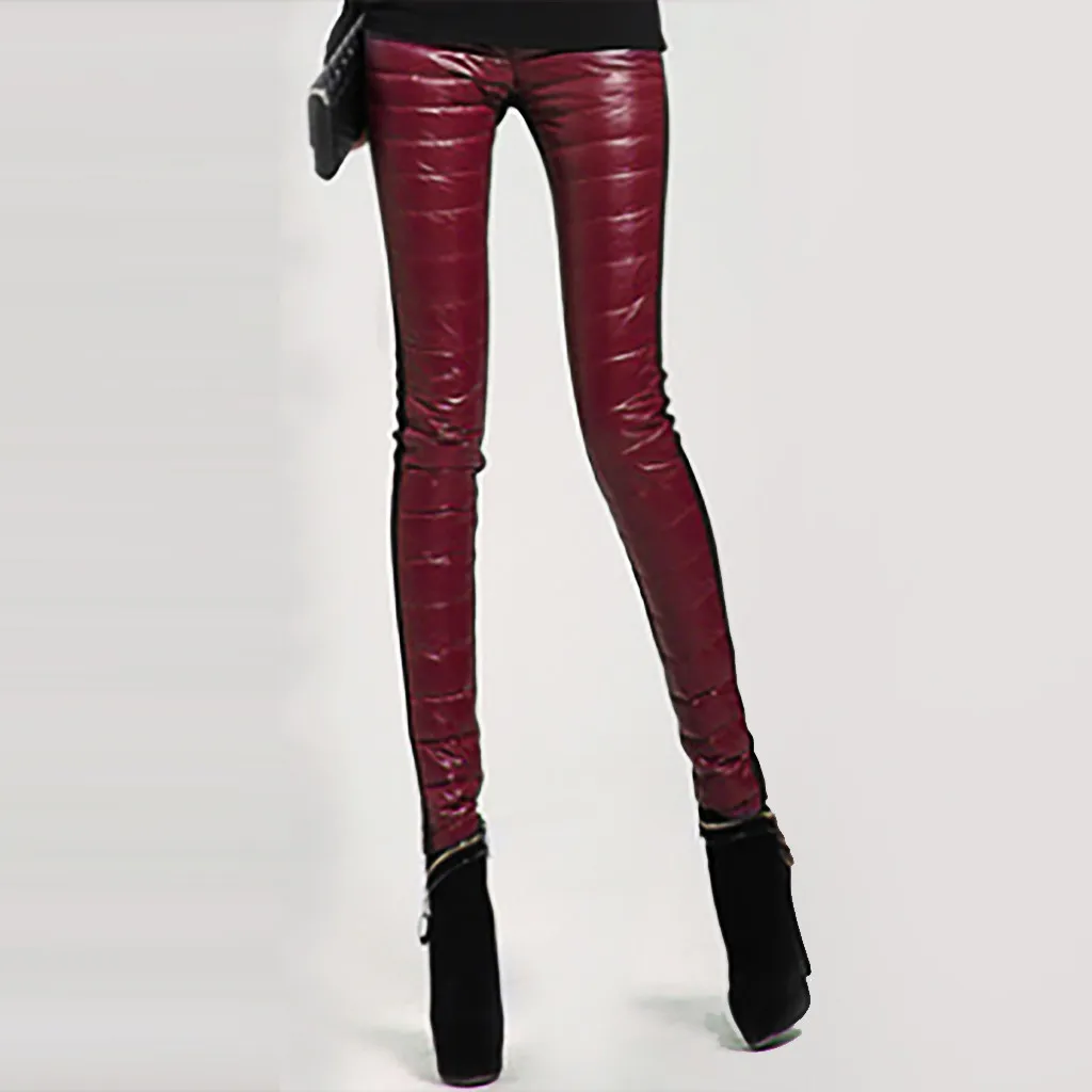 Новые однотонные флисовые брюки для женщин теплые с высокой талией женские