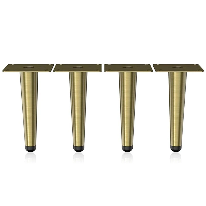 Мебельные ножки 15 см тумба под телевизор диван золотая поверхность набор из 4