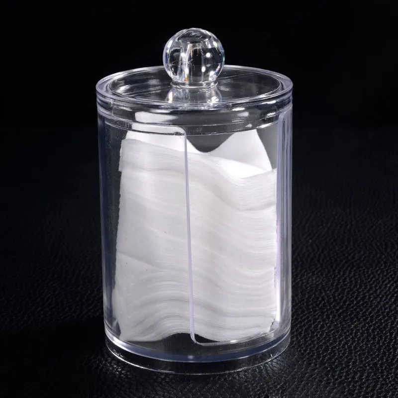 Акриловый Ватный тампон для макияжа органайзер хранилище сумочка Портативный