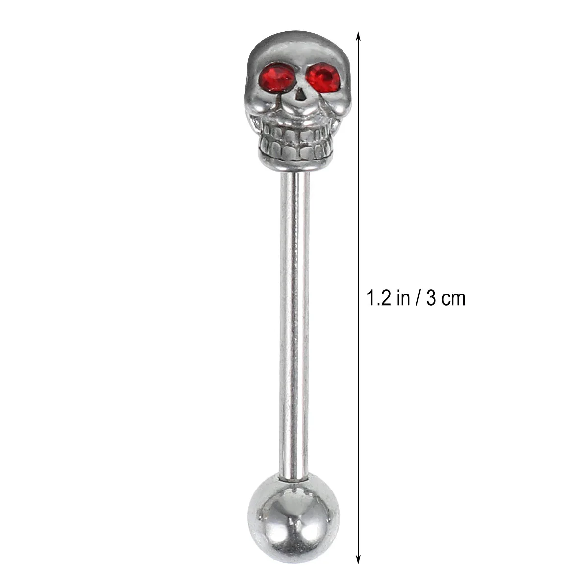 5 шт. из нержавеющей стали Кольца Штанги для языка Пирсинг Штанга ювелирные