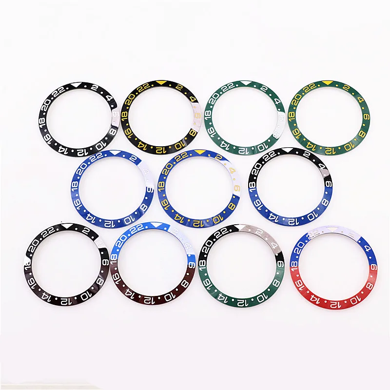 38 мм керамический циферблат вставка для циферблата 40 автоматический механизм