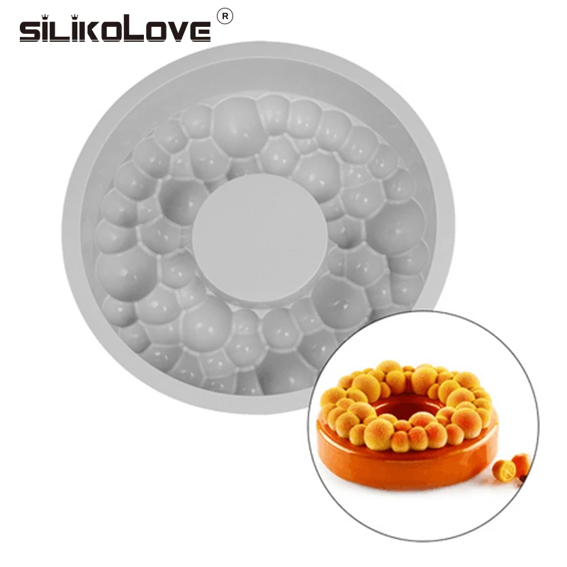 SILIKOLOVE круглые формы для торта в виде вишни силиконовая форма антипригарная