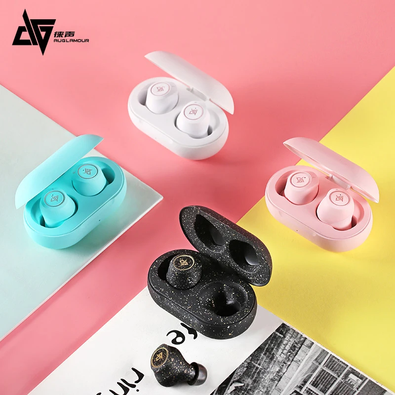 Auglamour AT200 TWS наушники Мини Bluetooth IPX5 водонепроницаемые HIFI музыка в ухо Беспроводная