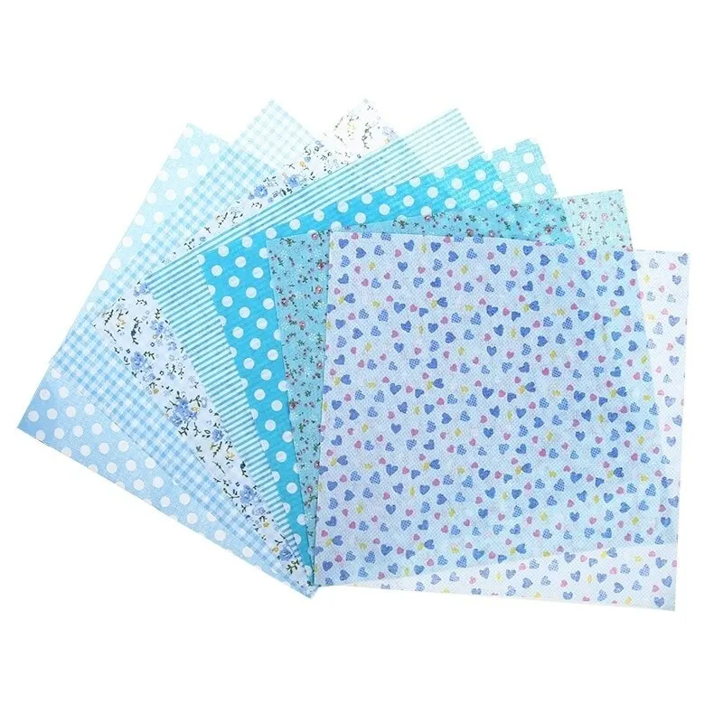 7 шт. DIY Рисунок ассорти с цветочным принтом детское платье в стиле пэчворк