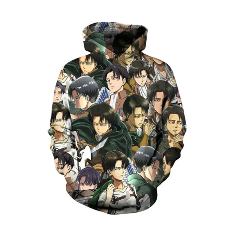 Аниме Attack on Titan Shingeki no Kyojin толстовка с капюшоном Allen Eren Jaeger Скаутинг Легион Микаса