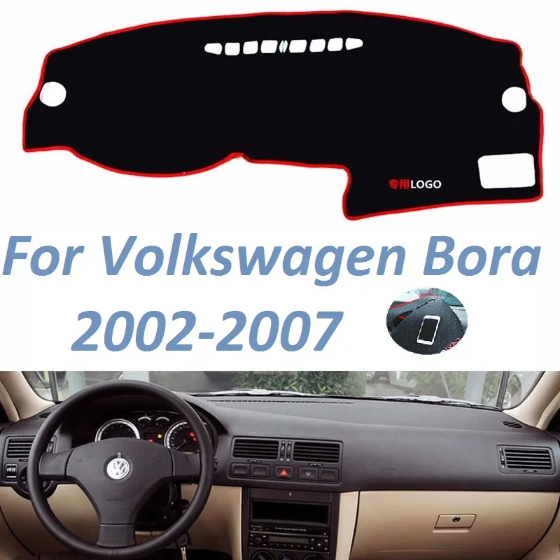 

Для Volkswagen Bora 2002 2003 2004 2005 2006 2007 Нескользящие приборной панели крышки коврик инструмент ковры автомобильные аксессуары