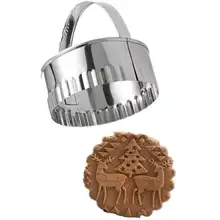 Форма для печенья из нержавеющей стали 3 шт. резак цветок круглой формы инструменты выпечки