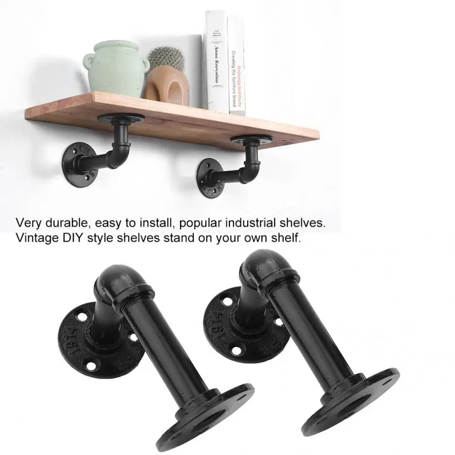 Кронштейн настенный из нержавеющей стали в стиле ретро 2 шт.|Кронштейны| |