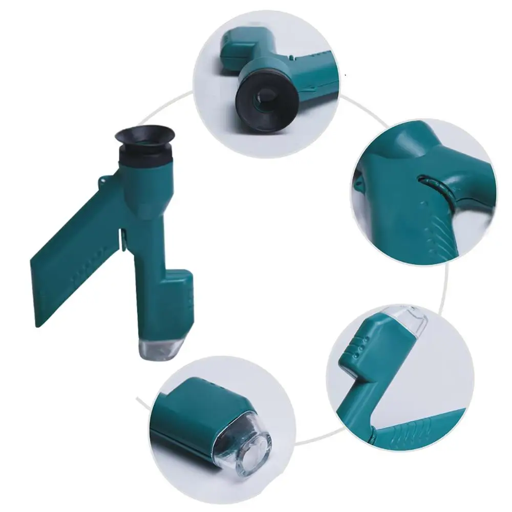 Ручной Карманный микроскоп 30X новинка портативные креативные мини-игрушки для