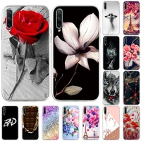 flower phone cases for huawei honor 5c case silicone back cover for huawei honor 30i 4a 7i 9x lite funda mate 20 lite g8 honor5c