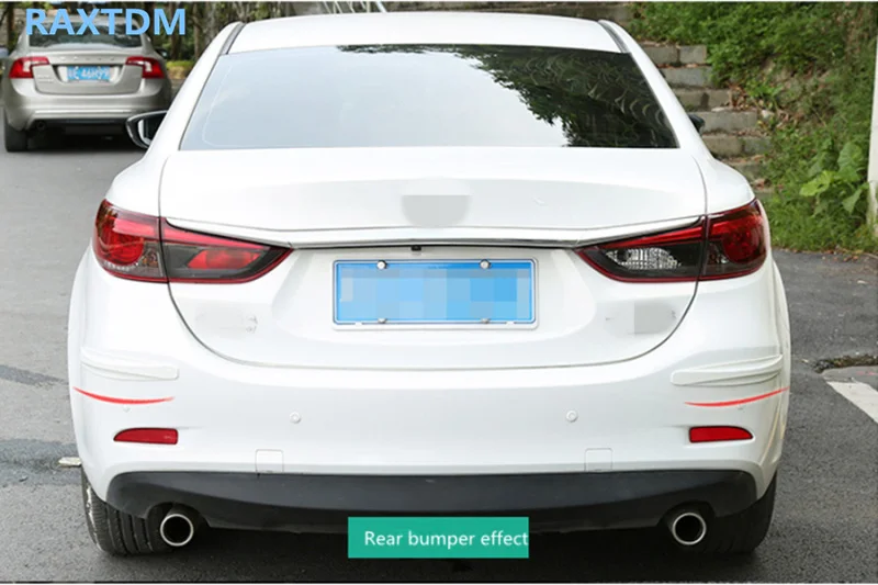 Автостайлинг автомобильный бампер Противоударная полоса аксессуары наклейки