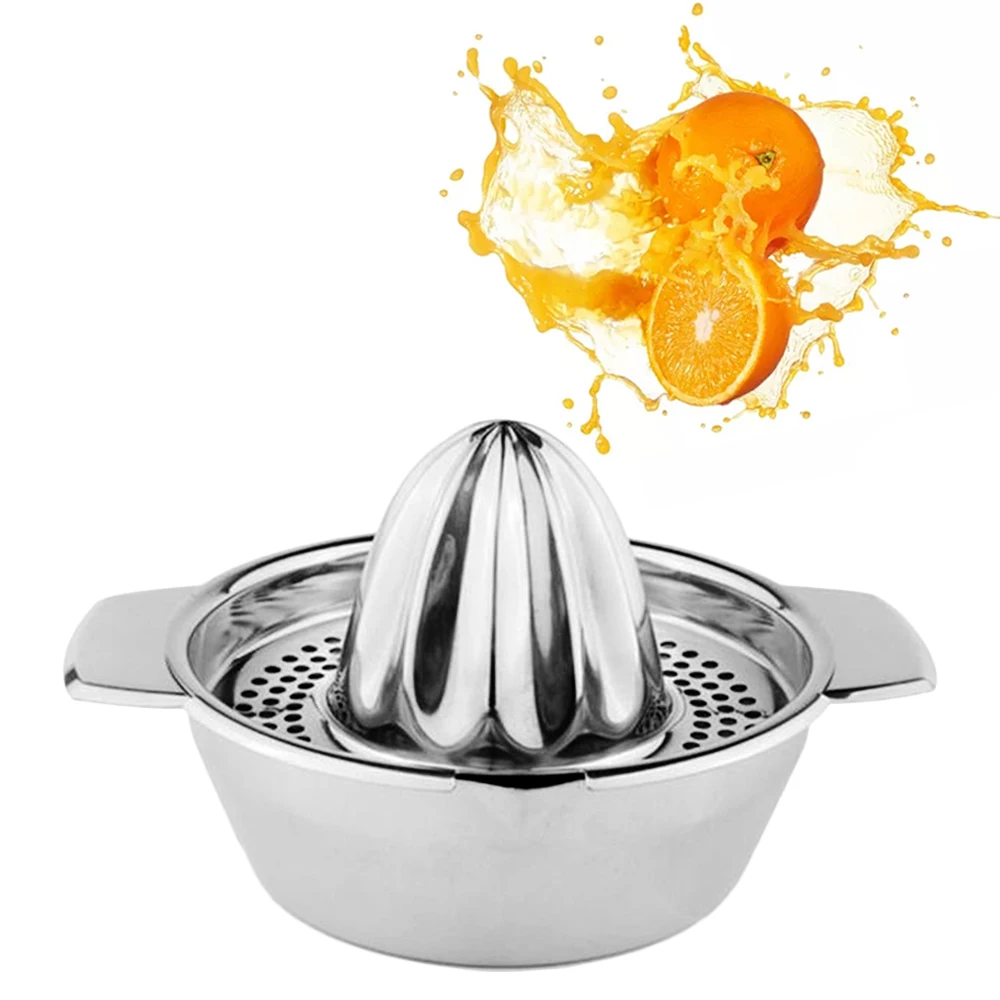 Соковыжималка для лимона 100% портативная Ручная из нержавеющей стали кухонные