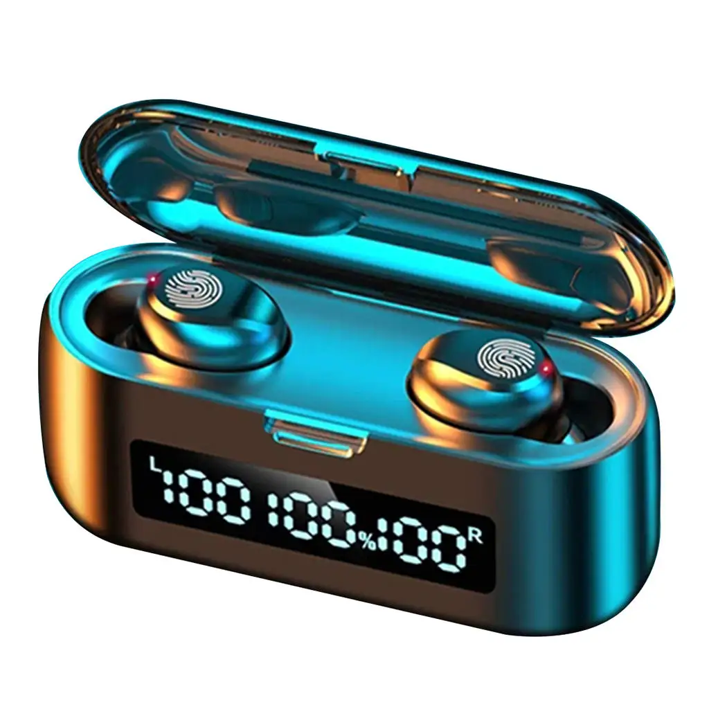 F9 Hifi Bluetooth 5 0 наушники гарнитура Сенсорное управление для IOS Android | Электроника