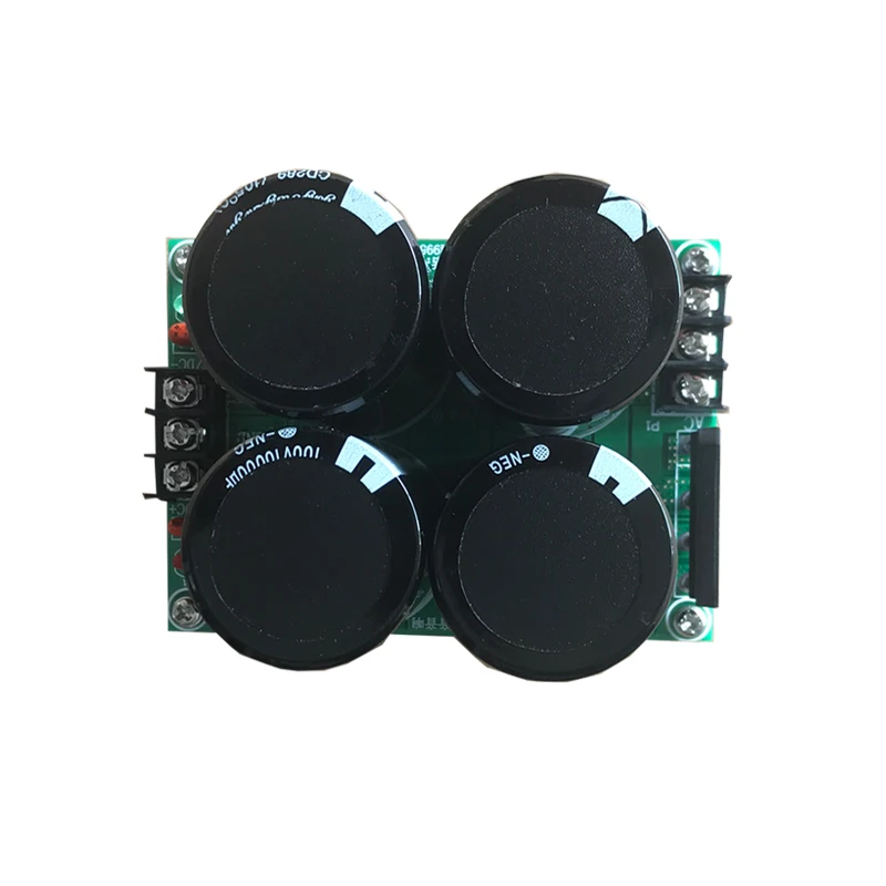 

Original 4*100V 10000uF Rectifier Filter Supply Power Board With Speaker Protection For Amplifier Finshed Board T1277