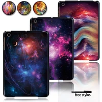 tablet case for apple ipad mini 123 7 9 case shockproof space printing plastic ultra thin tablet hard back shell