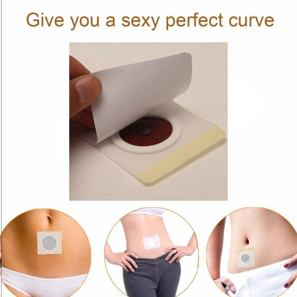 10 шт./30 pcs магнетический брюшной Пластыри для похудения Похудение наклеить