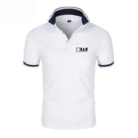 2021 new summer cotton polo shirt mens top quality business social mens polo shirt short sleeve sports mens polo