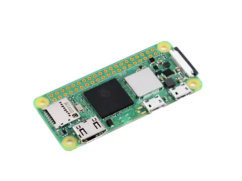 Waveshare Raspberry Pi Zero 2 Вт/Втч, четырехъядерный процессор ARM в пять раз быстрее, 1 ГГц, процессор Cortex-A53, Wi-Fi, Bluetooth 4,2 BLE