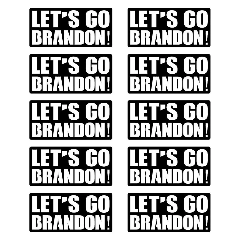 

Lets Go Brandon Decal For Car Lets Go Brandon Window Decal Personalized English Car Stickers Easy To Use Hide Scratches