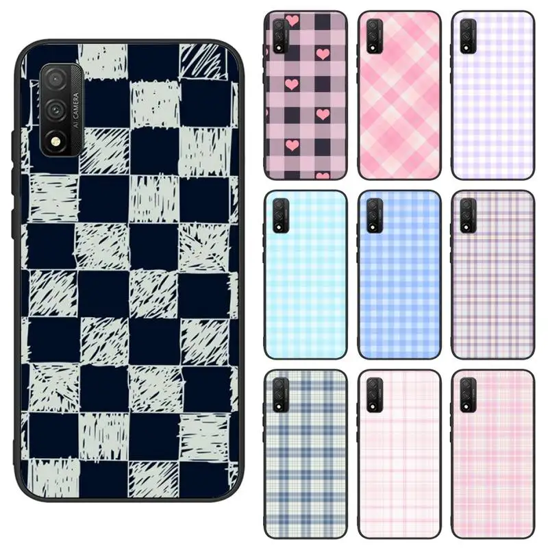 

lattice colorful Phone Case for Samsung A71 A80 A91 A01 A02 A11 A12 A21S A31 A32 A20E M10 M11 M20 M30 M31 M31S M21 cover