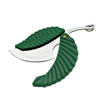 mini folding knife stainless steel blade portable creativity design key chain survival outdoor tool edc knife