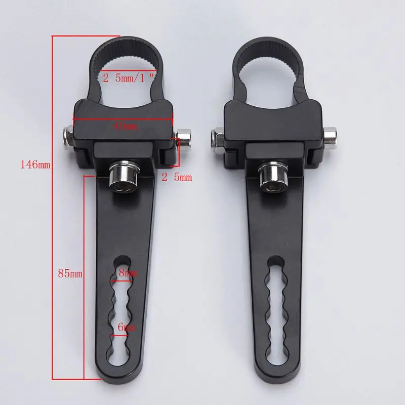 

2Pcs Tube Bull Roll Bar Mount Bracket Clamps for Off Road LED Light Bar