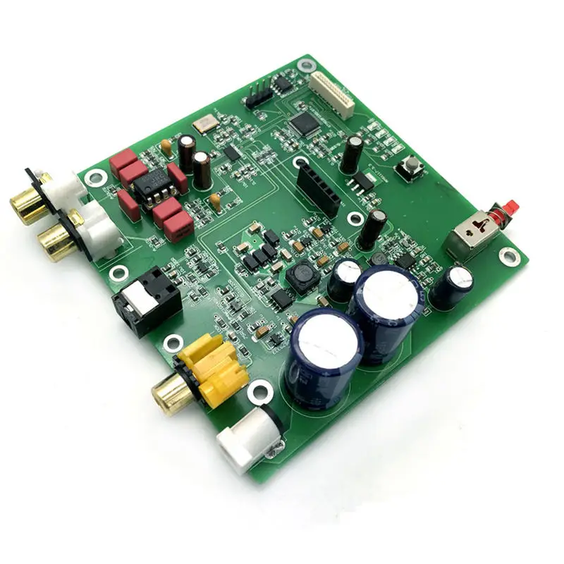 AMS-Es9038 Q2M ides Dsd Декодер коаксиальный волоконный вход DAC декодирующая плата для Hifi
