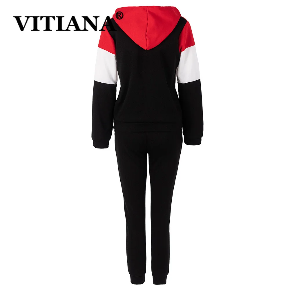 Женский спортивный костюм VITIANA комплект из двух предметов толстовка с длинным