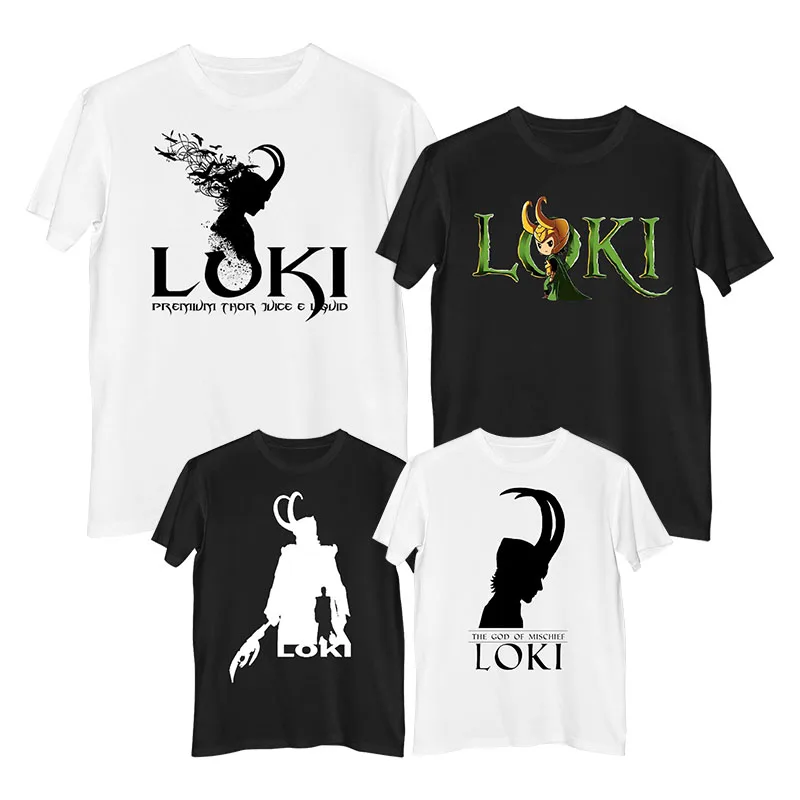 

New Fashion Mens Short Sleeve Tshirt Topcloset Marvel Lady Loki Tom Hiddleston Movie Men Women Unisex Tee T-Shirt Streetwear