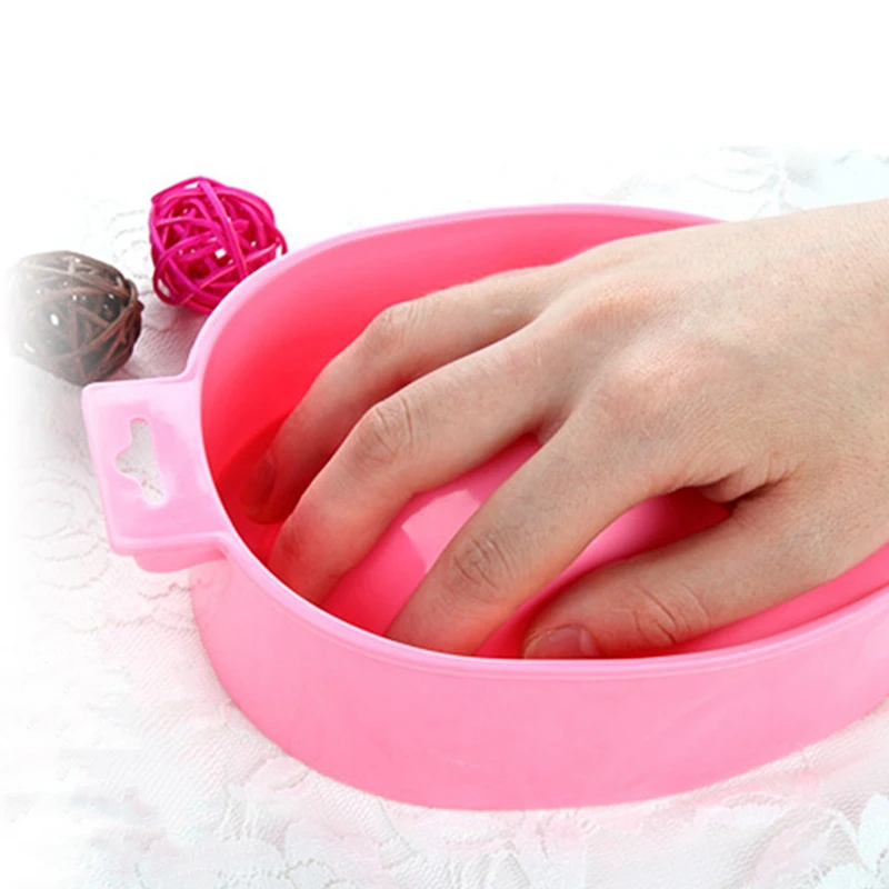 

Nail Art Soak Bowl Manicure Soak Off Hand Spa Bath Soaker Tray Remover Tools
