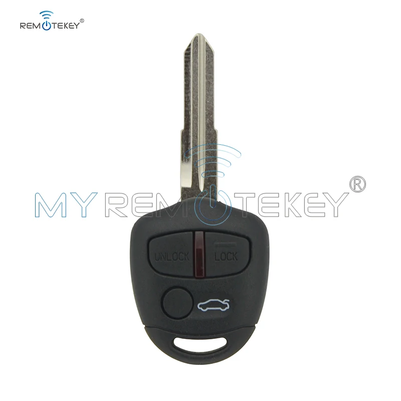 Пульт дистанционного управления Remtekey с 3 кнопками 434 МГц и чипом 4D61 MIT8 для Mitsubishi