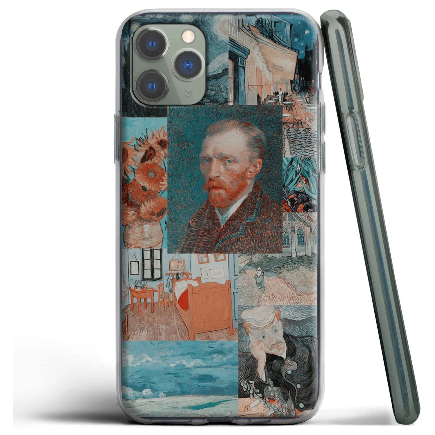 Силиконовый чехол с картиной маслом Ван Гога для Apple iPhone 12 Mini 11 Pro SE XS X XR Max 8 7 6S 6 Plus 5S