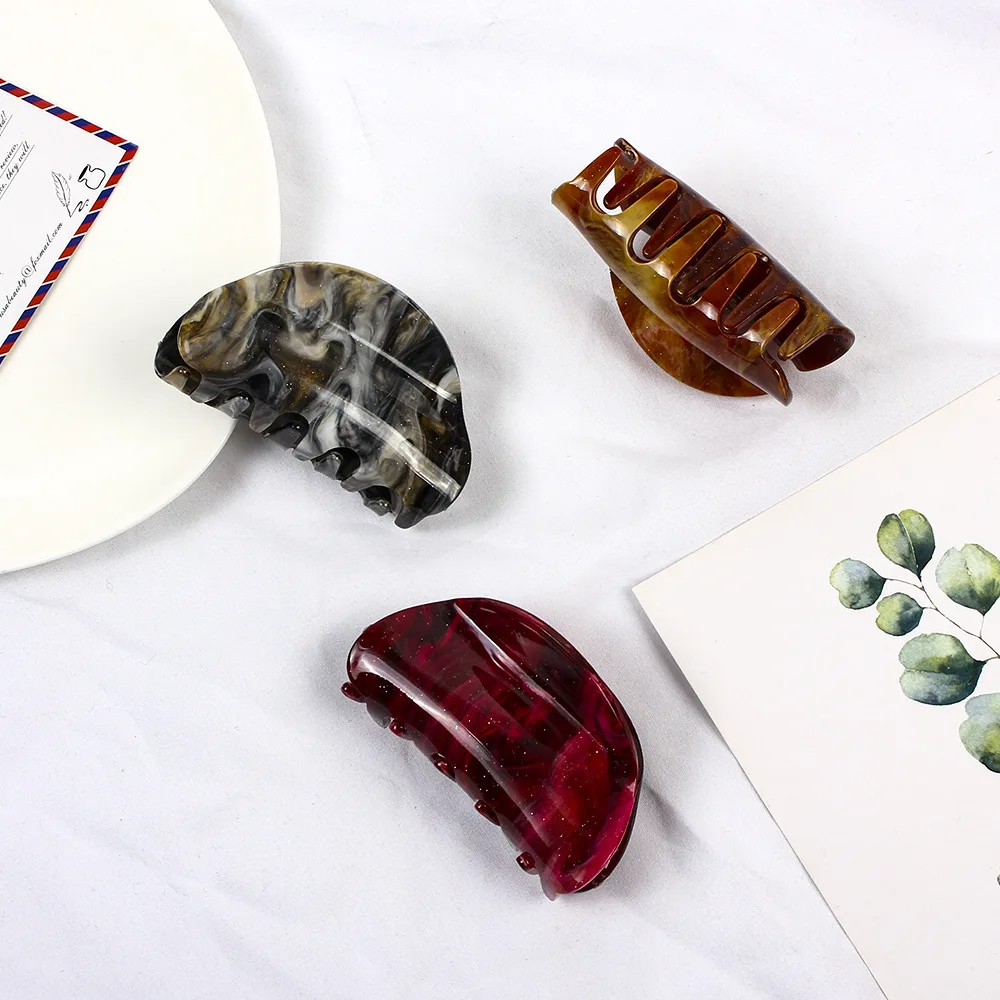 Женская акриловая заколка для волос средней длины 8 5 см| |