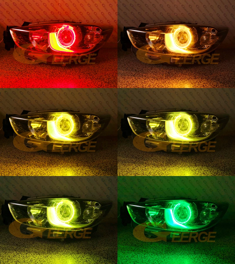 Для Mazda cx5 cx 5 2012 2013 2014 2015 RF remote Bluetooth APP многоцветный ультра яркий RGB светодиодный