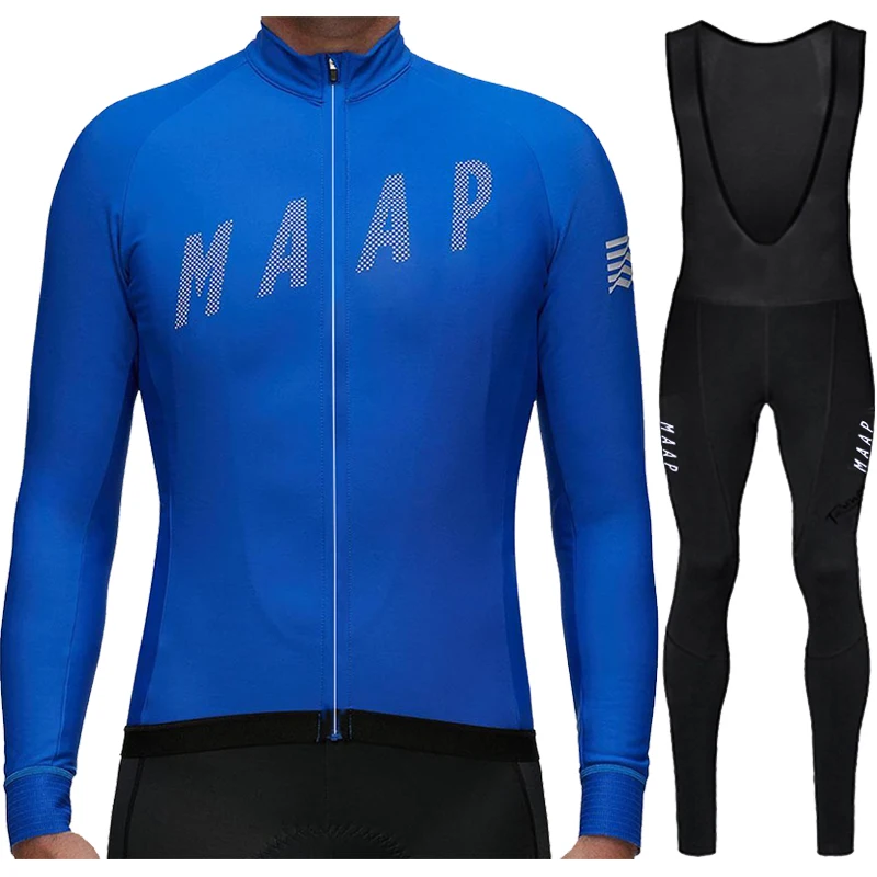 Invierno roupa ciclismo RUNCHITA зимний термальный длинный рукав Велоспорт Джерси Набор велосипедная зимняя велосипедная Одежда наборы ciclismo