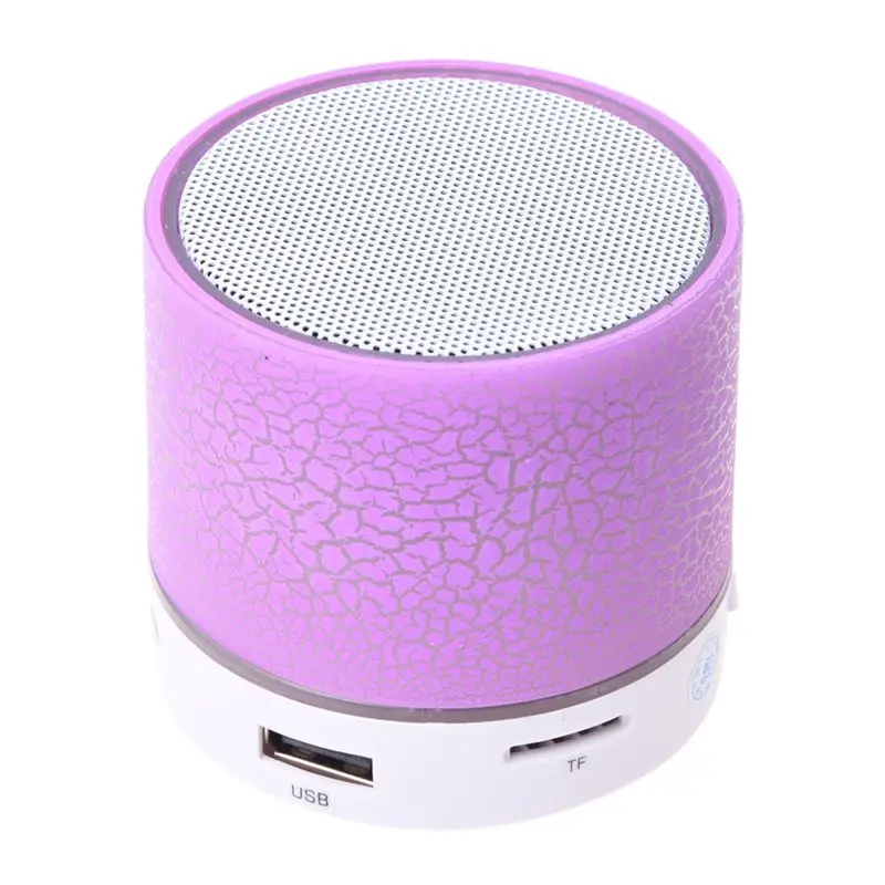 Беспроводная Bluetooth мини Колонка стерео для iPhone Samsung Phone Tablet PC LED Цвет: