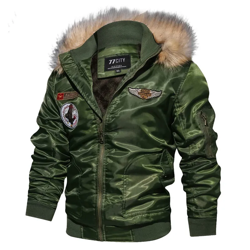 2018 Новый Сгущает Зима Военная Куртка Мужчины Армия Air force one Тактические Куртки