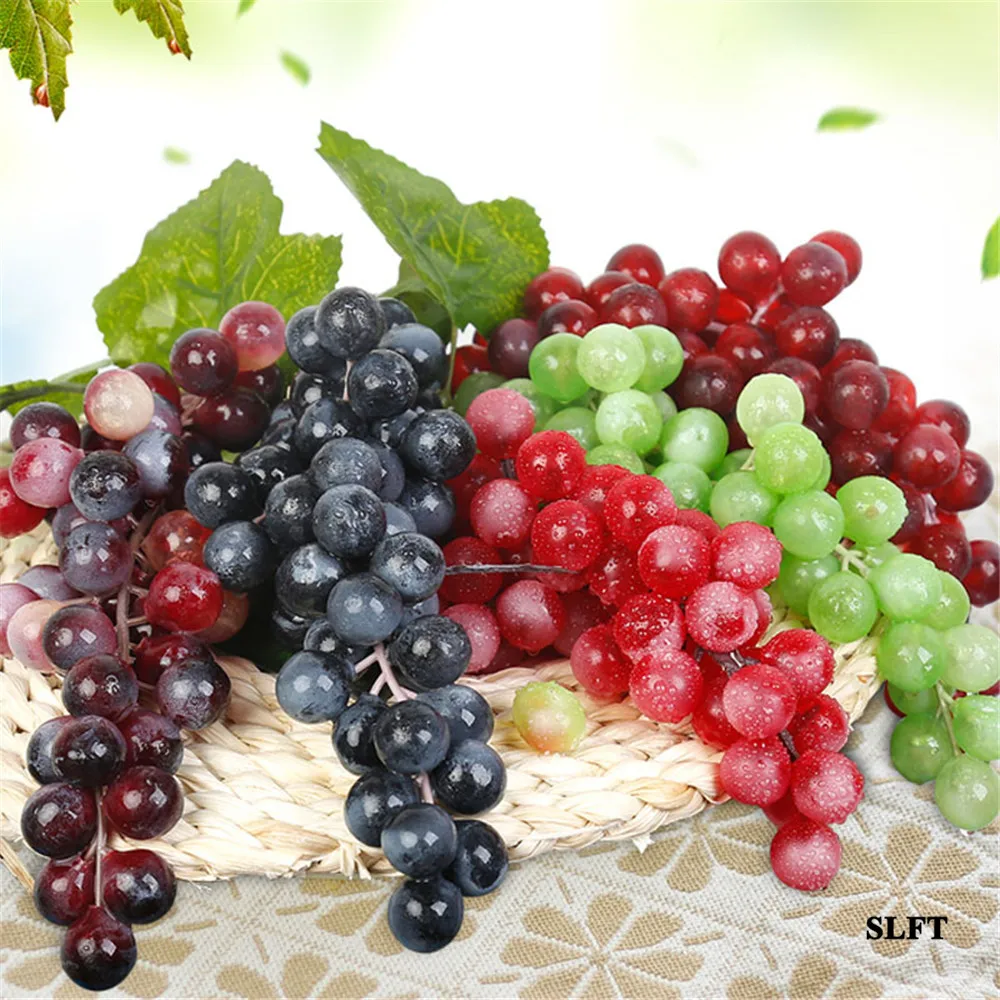 

festive garden home hotel supermarket cafe bar Shop Store decoration display props Fake Fruit Simulation Artificial Grape model