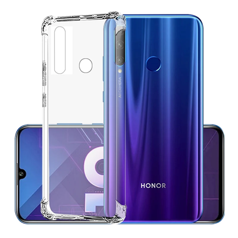 Чехол из ТПУ с защитой от царапин для Huawei Honor 10i прозрачный силиконовый чехол Honer
