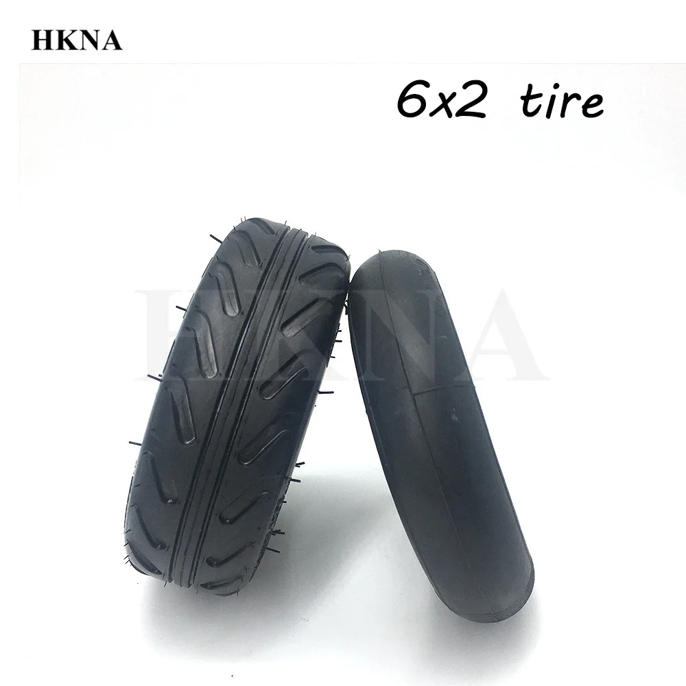 Комплект колес 6 дюймов х2 с шиной и внутренней трубкой для электрического