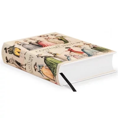 

New COSTUMES HISTORY Classical palace costume design history book for adult Auguste Laxi costume hardcover book
