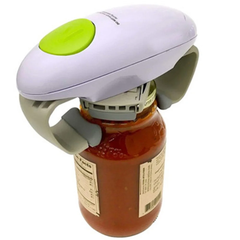 

Portable Automatic Electric Can Opener Beer Bottle Jar Battery Operated Handheld Can Tin Opener Bar Kitchen Tool Dropshipping